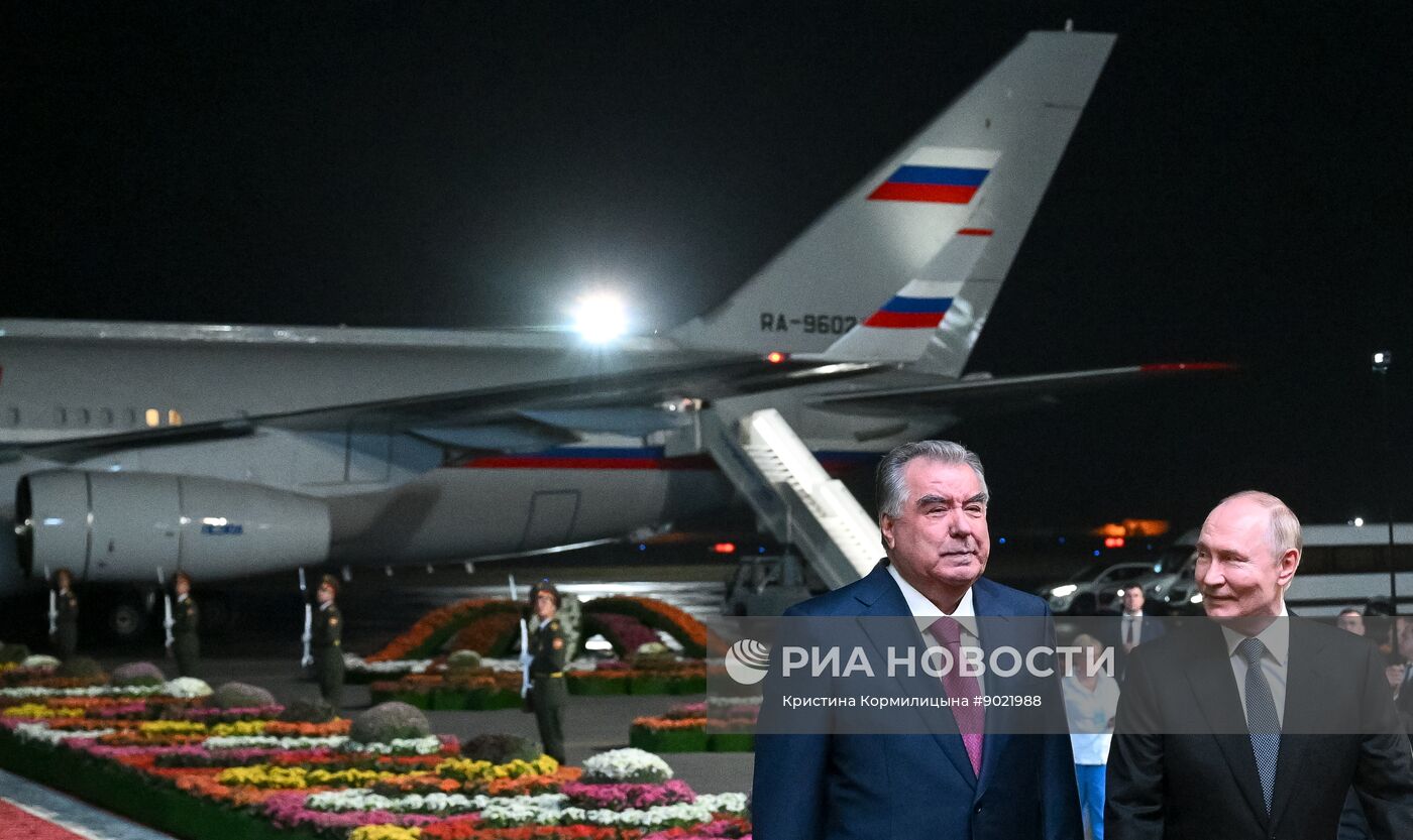 Государственный визит президента Владимира Путина в Таджикистан 