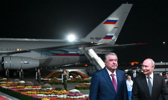 Государственный визит президента Владимира Путина в Таджикистан 