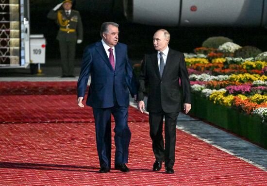 Государственный визит президента Владимира Путина в Таджикистан 