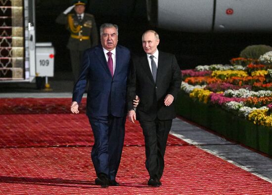 Государственный визит президента Владимира Путина в Таджикистан 