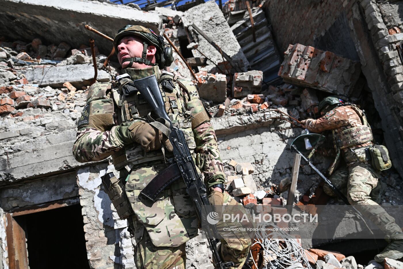 Боевая работа связистов группировки войск "Центр"