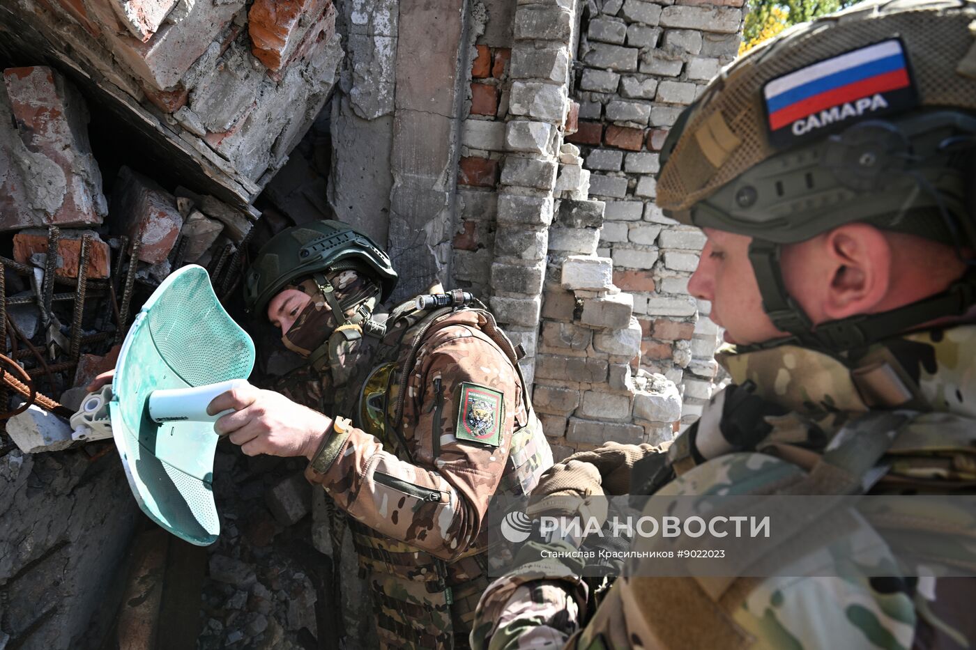 Боевая работа связистов группировки войск "Центр"