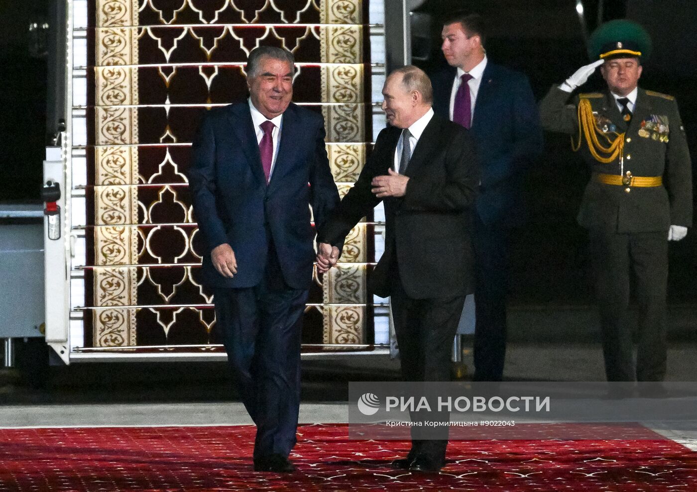 Государственный визит президента Владимира Путина в Таджикистан 