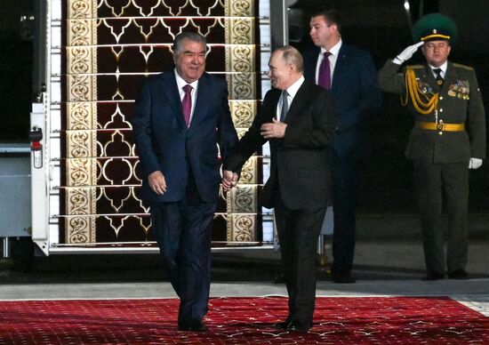 Государственный визит президента Владимира Путина в Таджикистан 