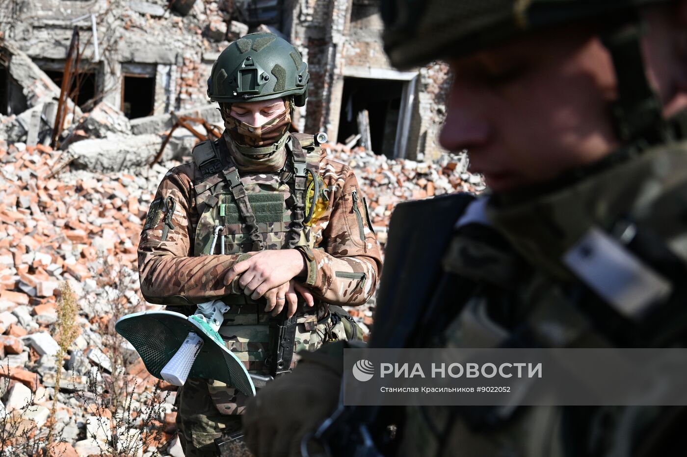 Боевая работа связистов группировки войск "Центр"