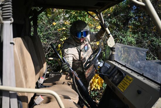 Боевая работа связистов группировки войск "Центр"