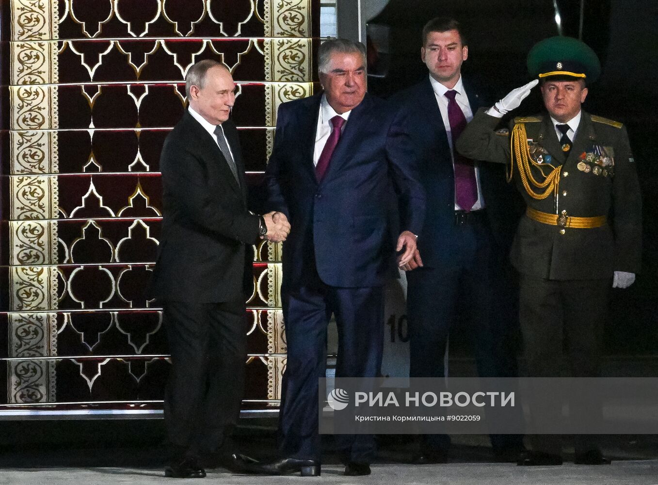 Государственный визит президента Владимира Путина в Таджикистан 