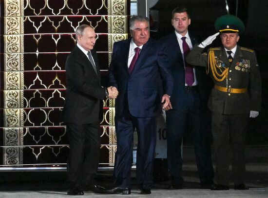 Государственный визит президента Владимира Путина в Таджикистан 