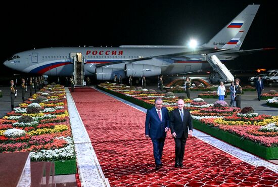 Государственный визит президента Владимира Путина в Таджикистан 