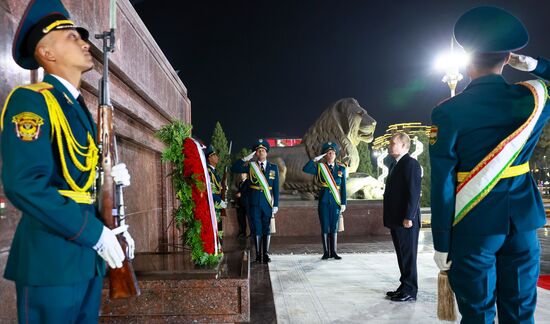 Государственный визит президента Владимира Путина в Таджикистан 