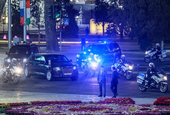 Государственный визит президента Владимира Путина в Таджикистан 