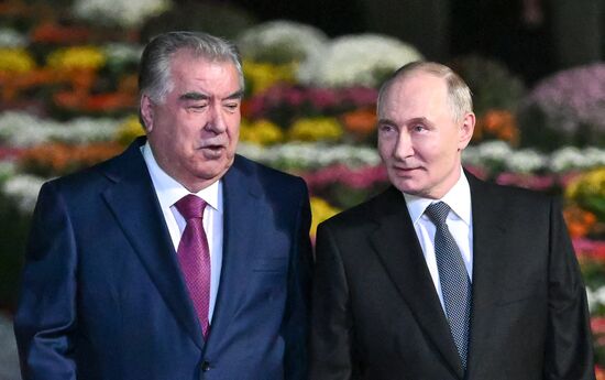 Государственный визит президента Владимира Путина в Таджикистан 