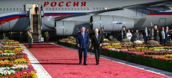 Государственный визит президента Владимира Путина в Таджикистан 