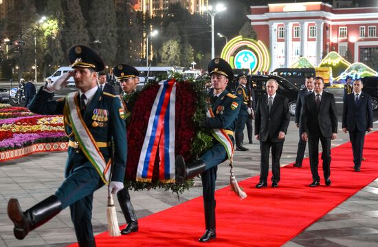 Государственный визит президента Владимира Путина в Таджикистан 