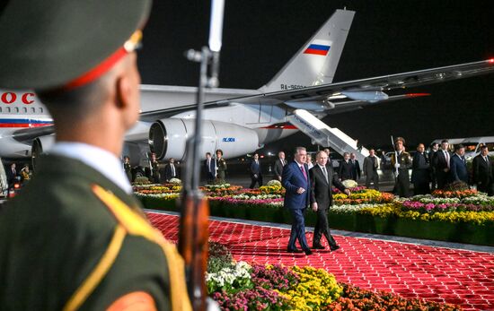 Государственный визит президента Владимира Путина в Таджикистан 