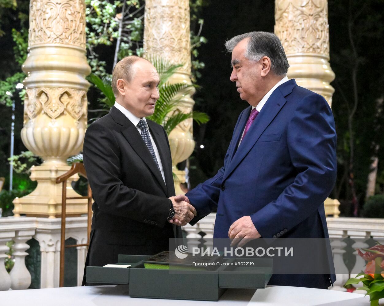 Государственный визит президента Владимира Путина в Таджикистан