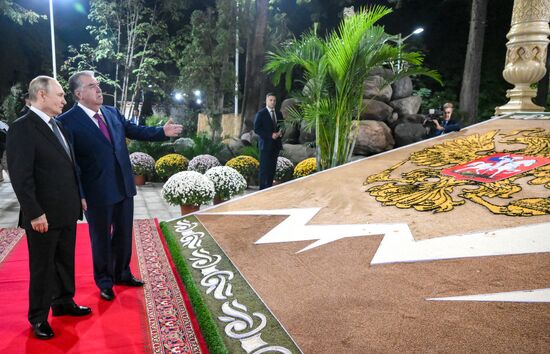 Государственный визит президента Владимира Путина в Таджикистан 