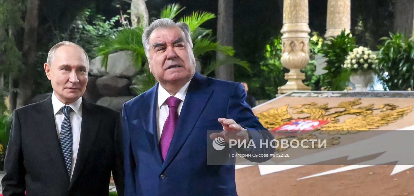 Государственный визит президента Владимира Путина в Таджикистан 