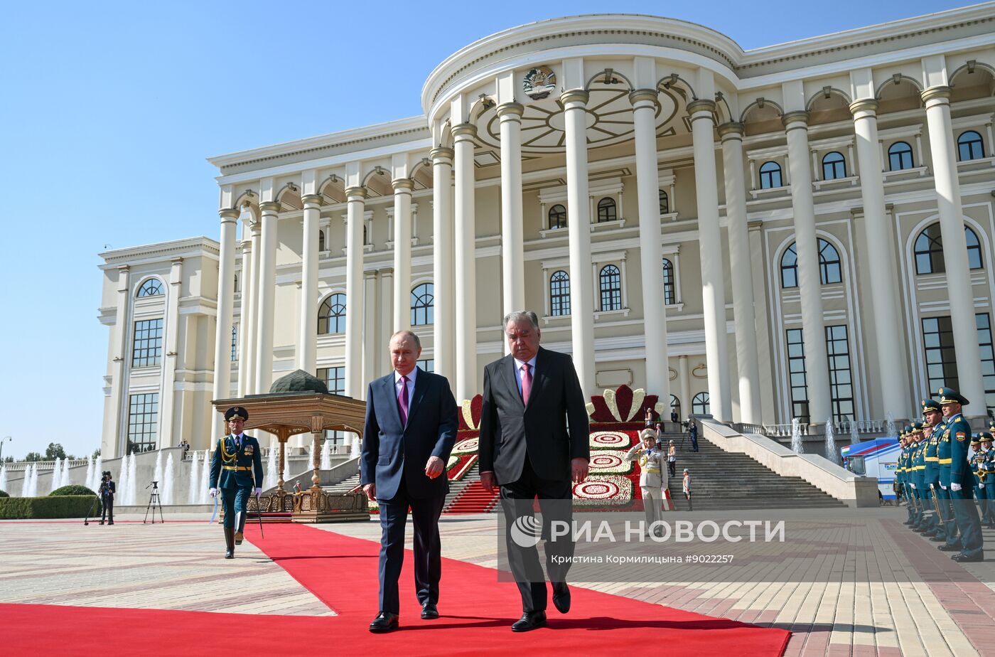 Государственный визит президента Владимира Путина в Таджикистан