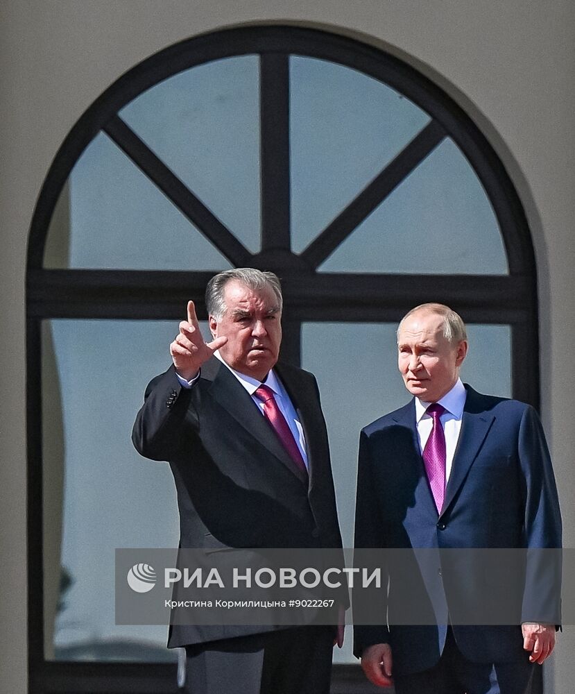 Государственный визит президента Владимира Путина в Таджикистан
