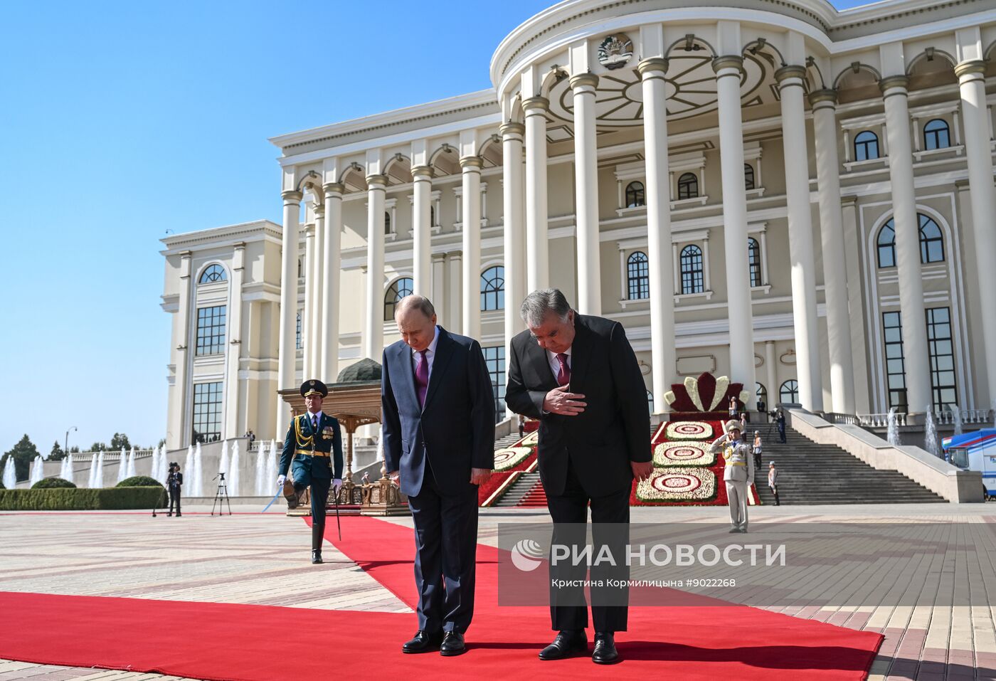 Государственный визит президента Владимира Путина в Таджикистан