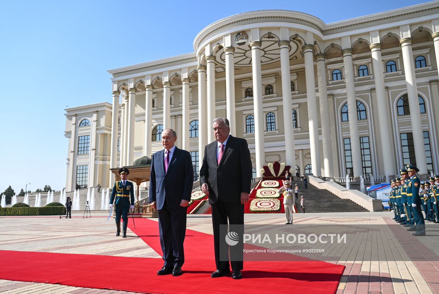 Государственный визит президента Владимира Путина в Таджикистан