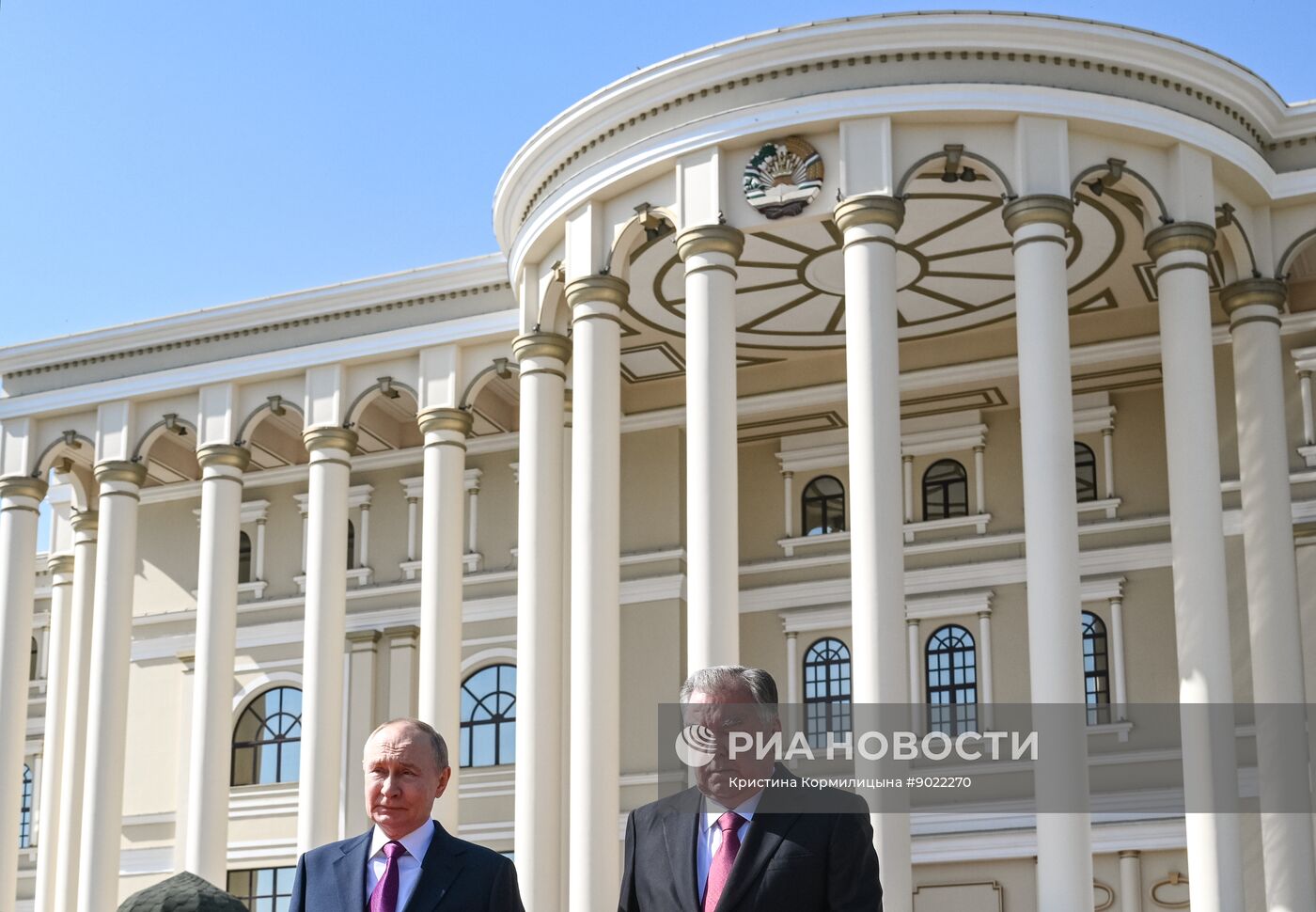 Государственный визит президента Владимира Путина в Таджикистан