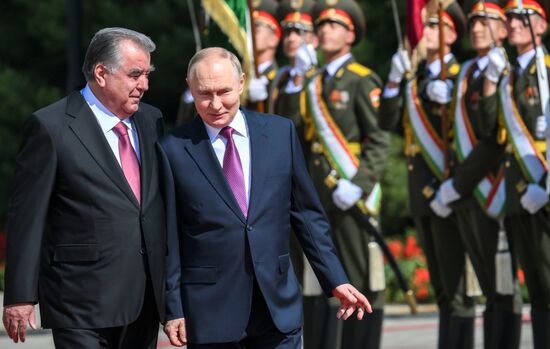 Государственный визит президента Владимира Путина в Таджикистан