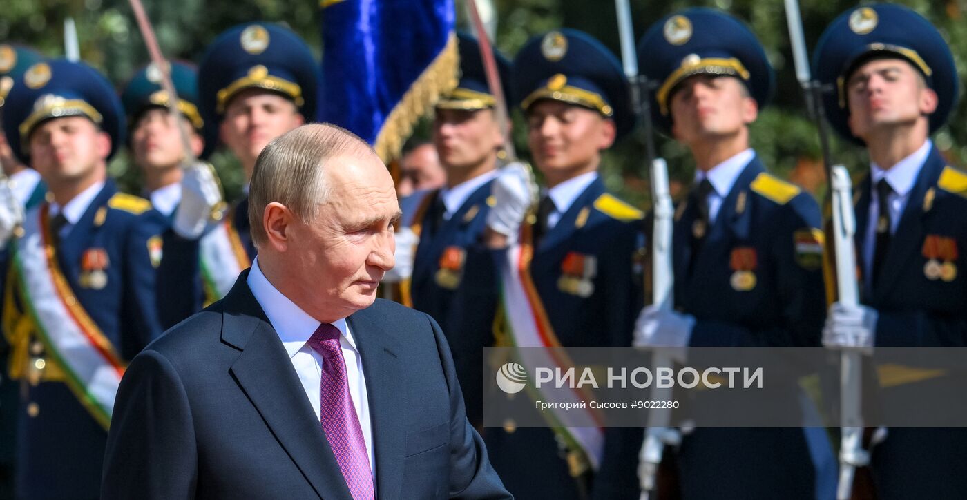 Государственный визит президента Владимира Путина в Таджикистан