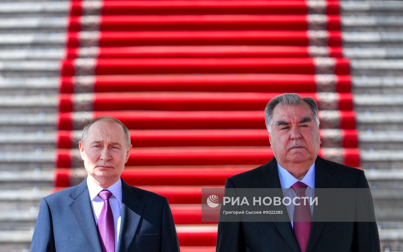 Государственный визит президента Владимира Путина в Таджикистан