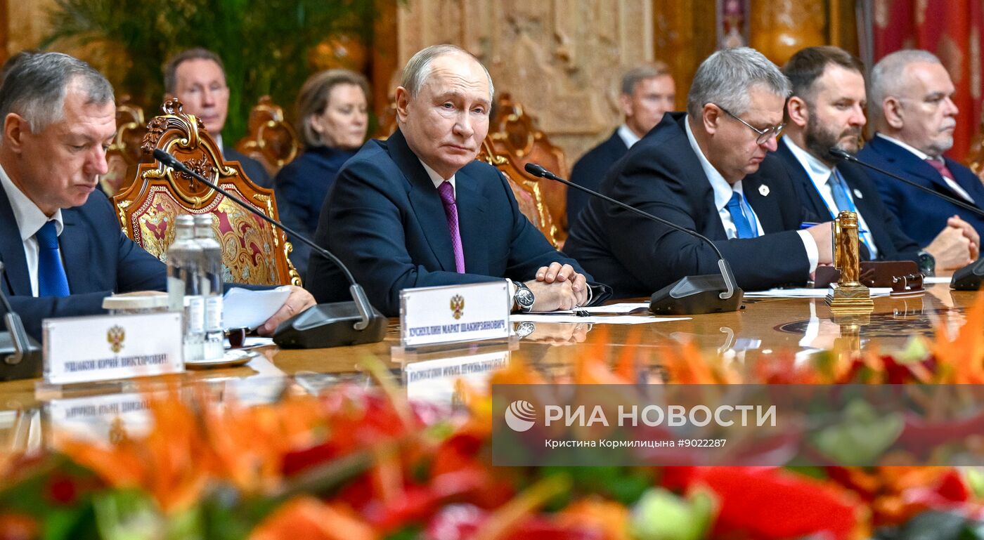 Государственный визит президента Владимира Путина в Таджикистан