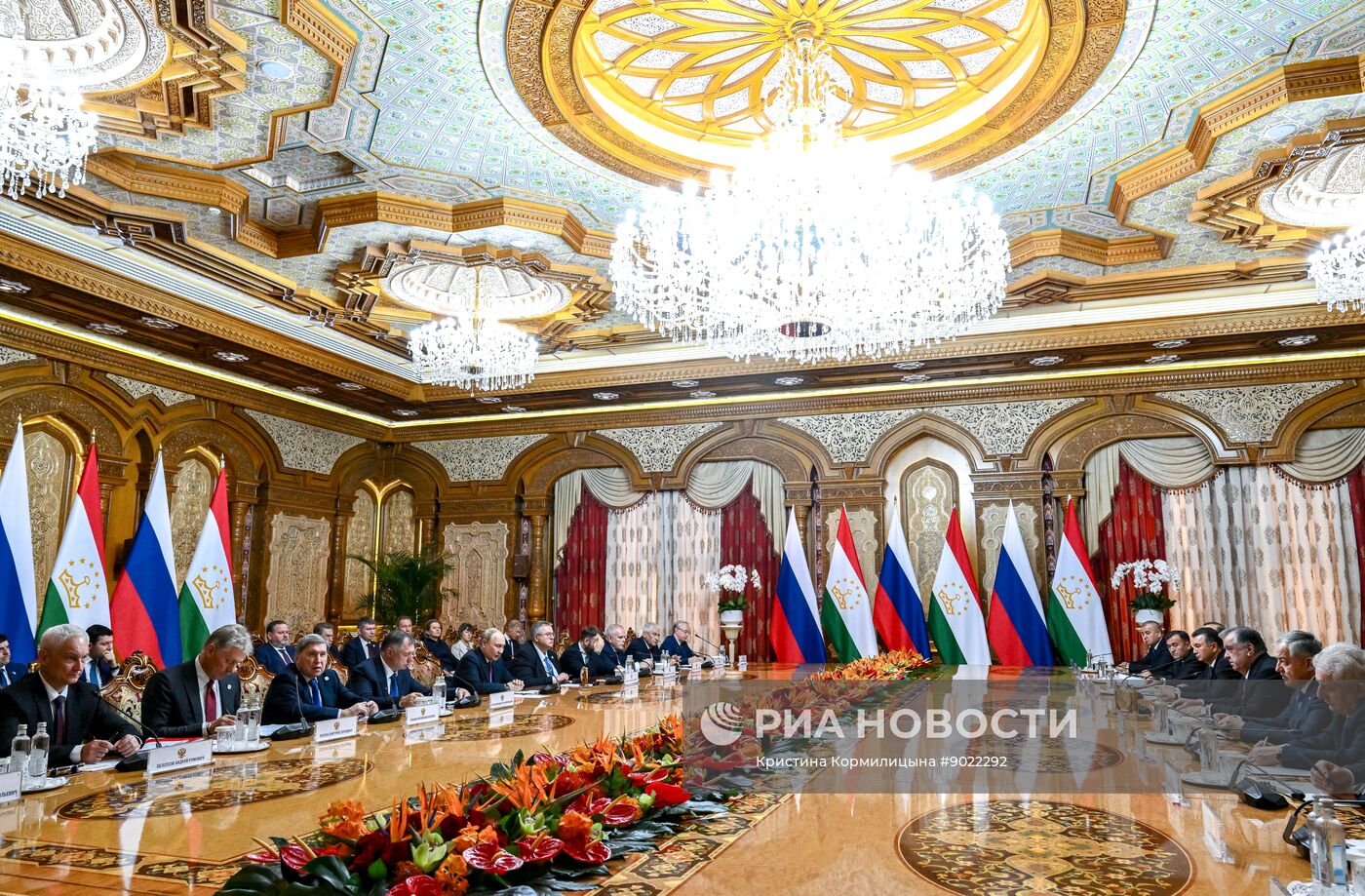 Государственный визит президента Владимира Путина в Таджикистан
