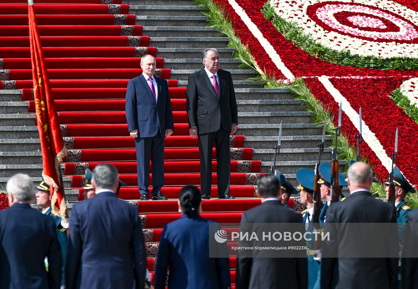 Государственный визит президента Владимира Путина в Таджикистан