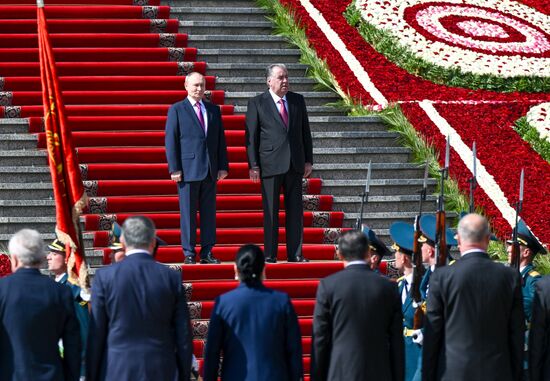 Государственный визит президента Владимира Путина в Таджикистан