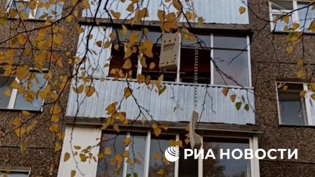 Дом в Уфе, где отец выбросил с четвертого этажа двухлетнюю дочь