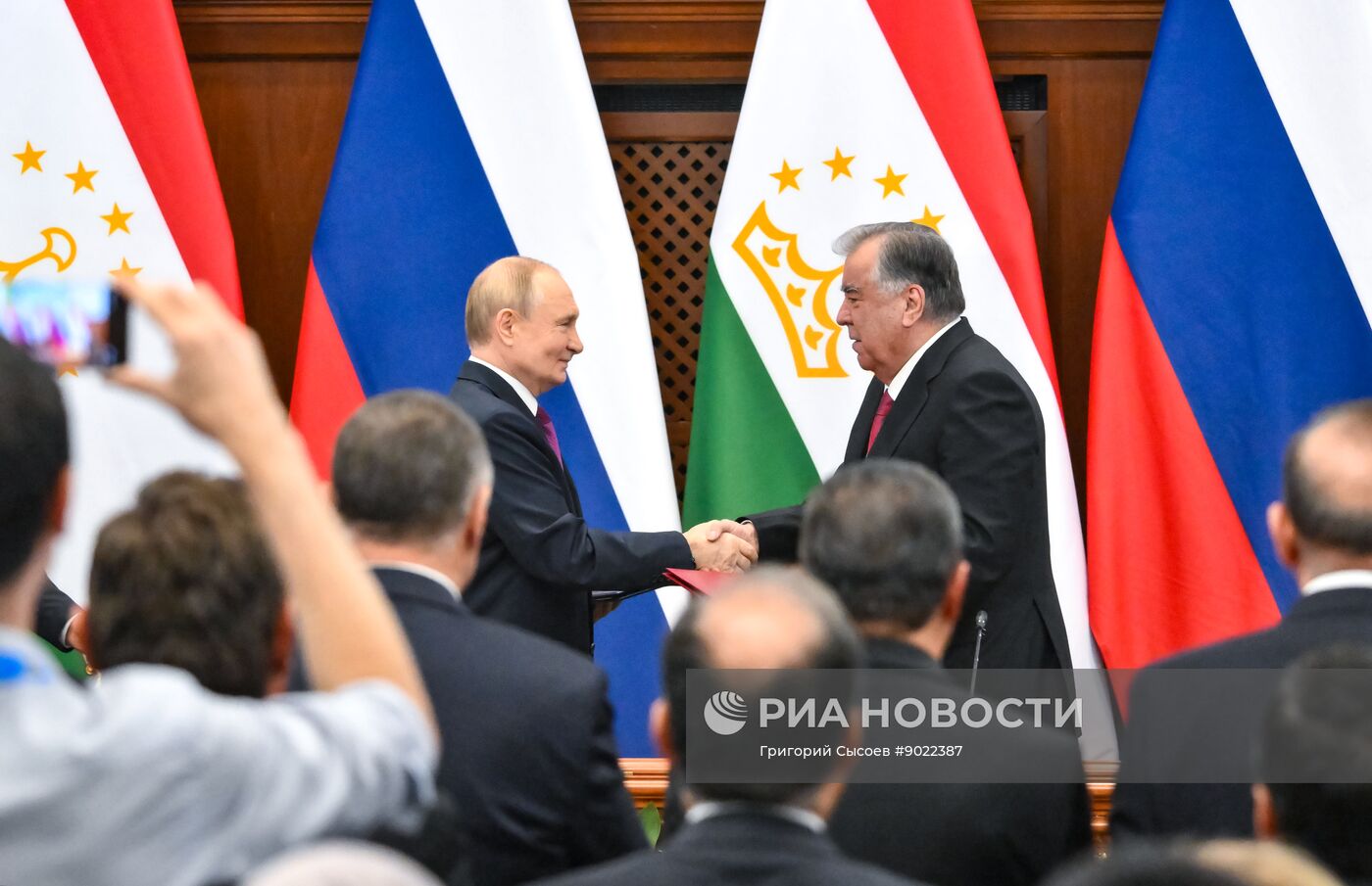 Государственный визит президента Владимира Путина в Таджикистан