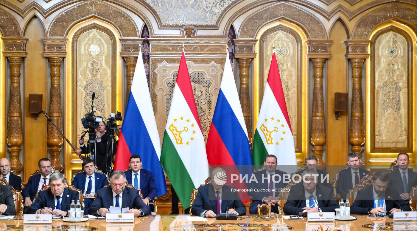 Государственный визит президента Владимира Путина в Таджикистан