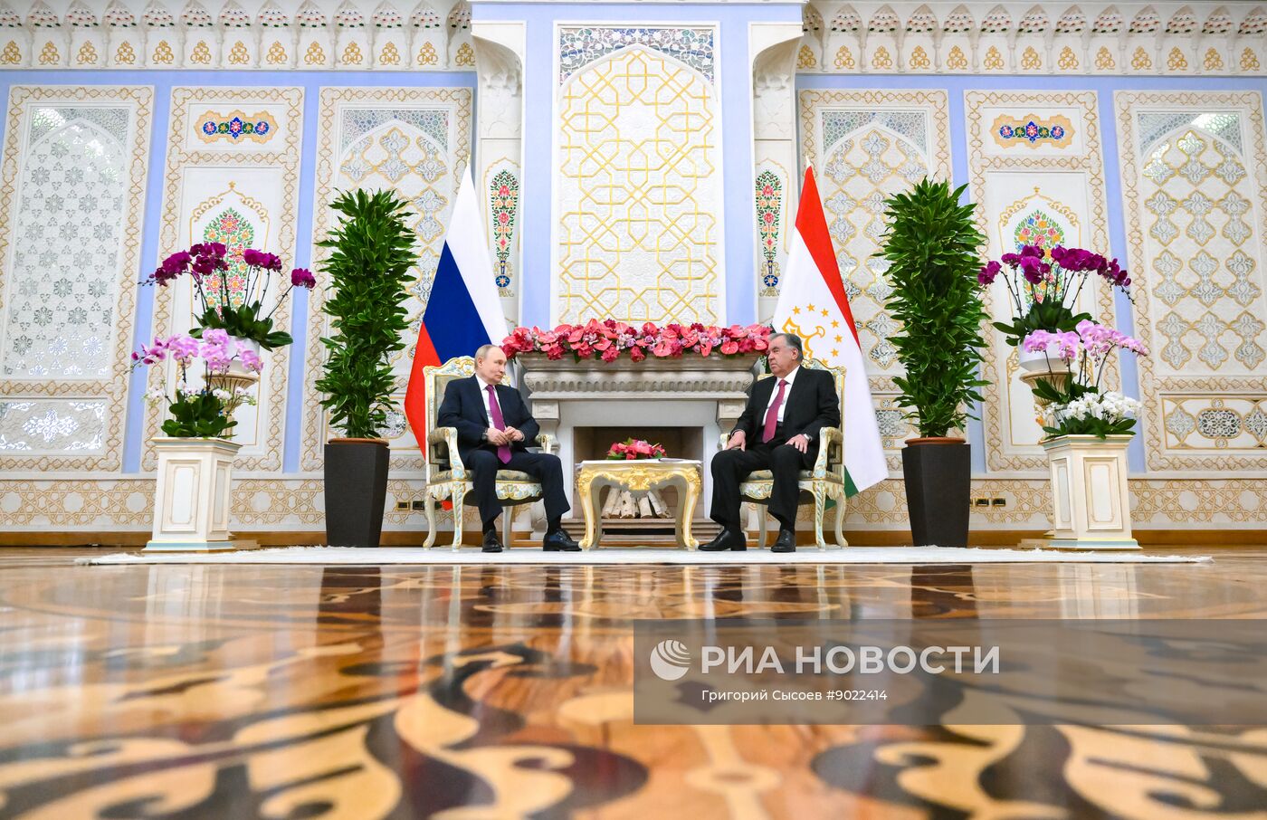 Государственный визит президента Владимира Путина в Таджикистан