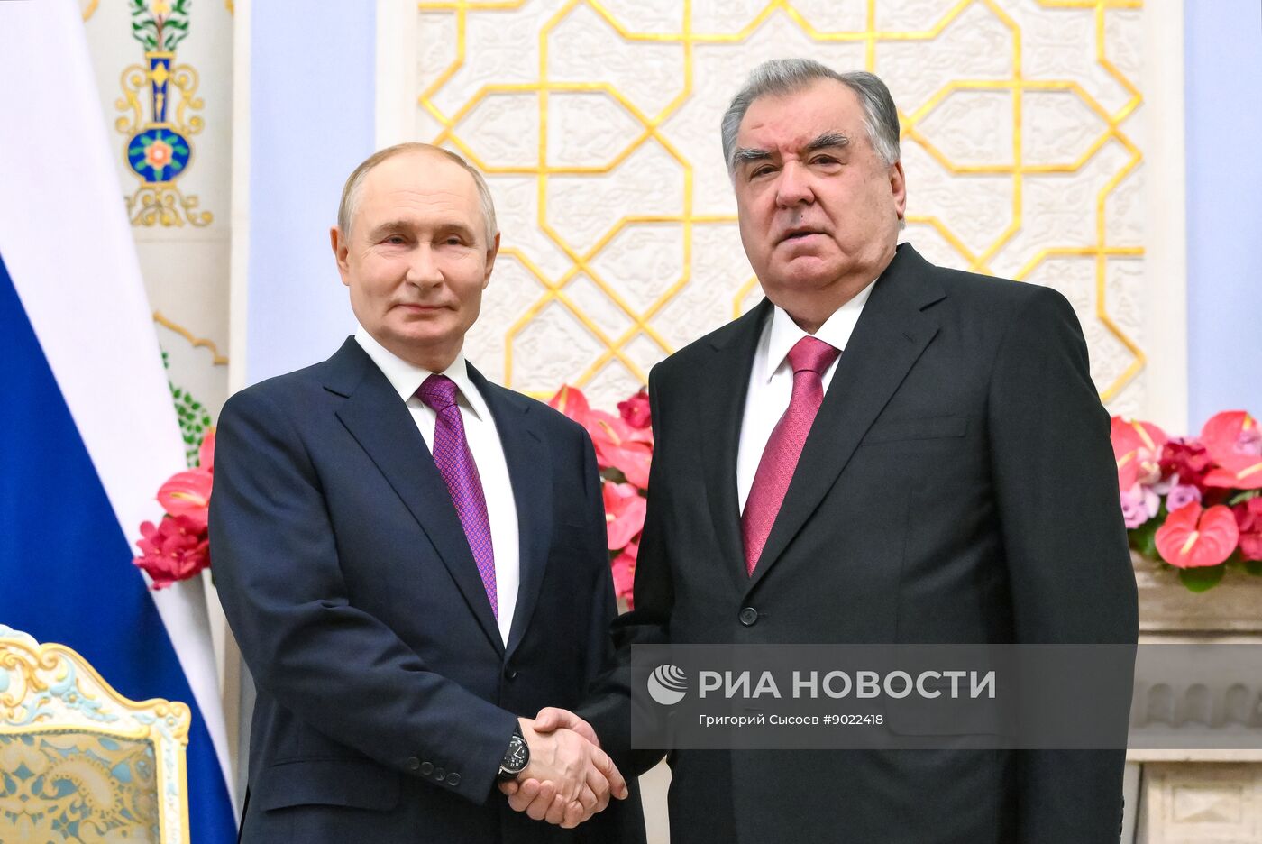 Государственный визит президента Владимира Путина в Таджикистан