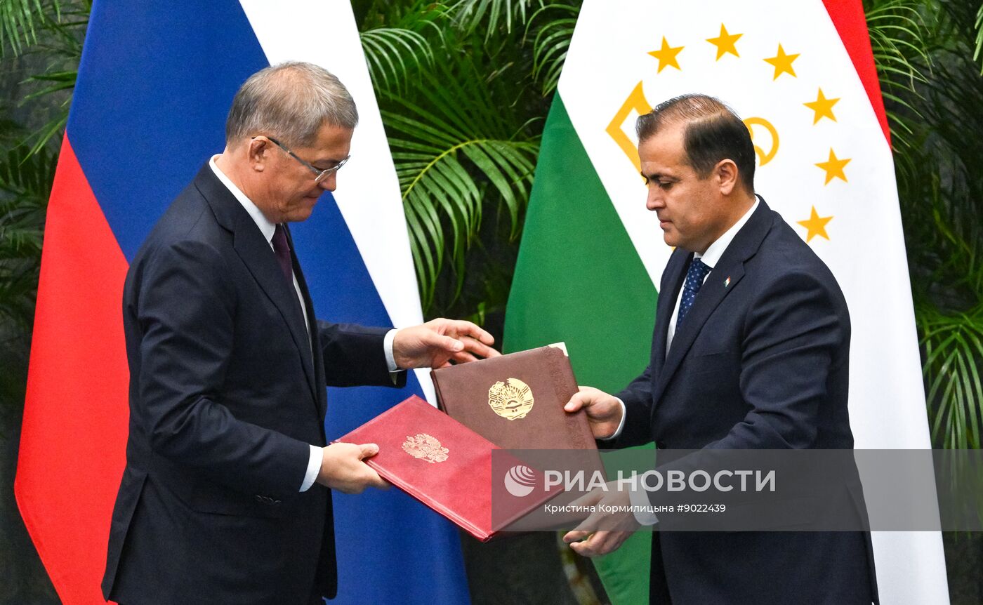 Государственный визит президента Владимира Путина в Таджикистан