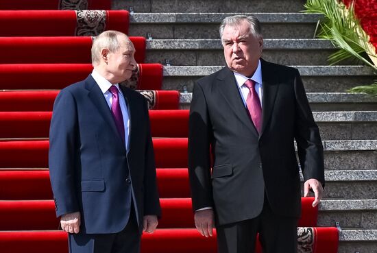 Государственный визит президента Владимира Путина в Таджикистан