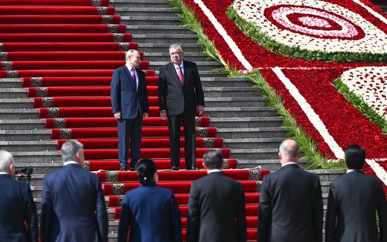 Государственный визит президента Владимира Путина в Таджикистан