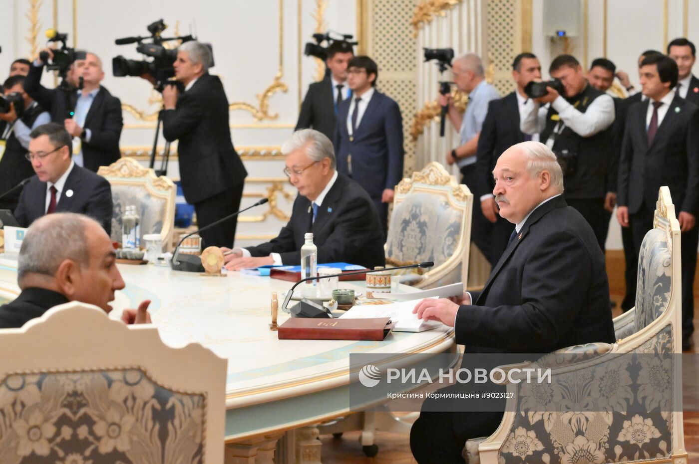 Заседание совета глав государств СНГ