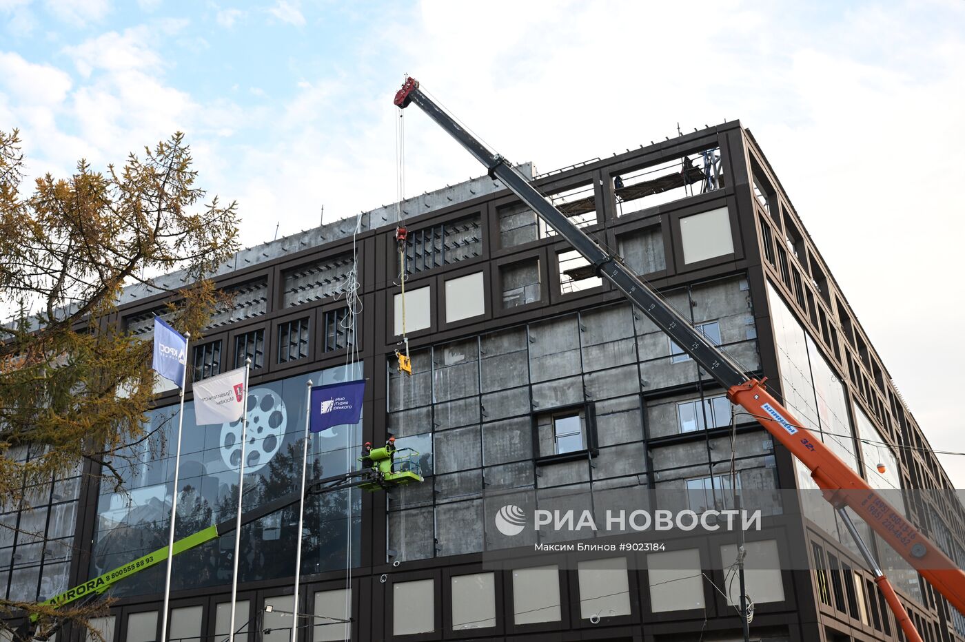 Реставрация киностудии им. Горького