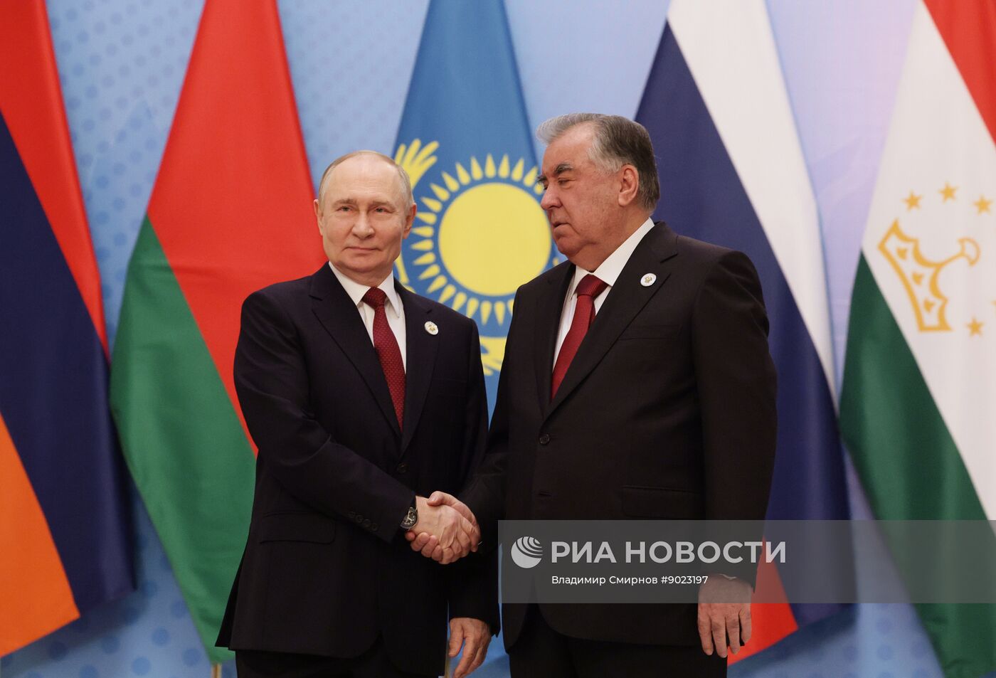 Заседание совета глав государств СНГ