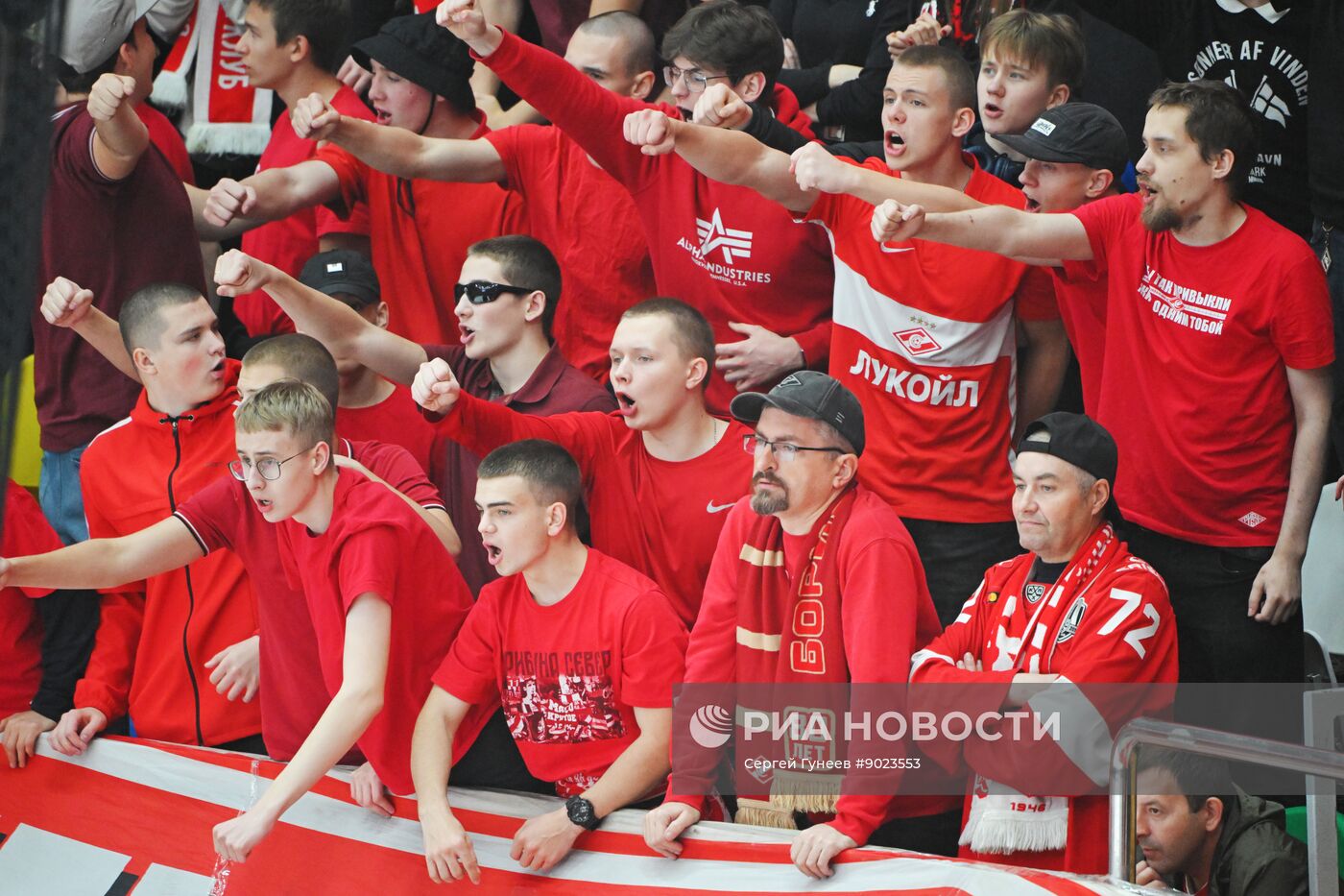 Хоккей. КХЛ. "Спартак" (Москва) - "Салават Юлаев" (Уфа)