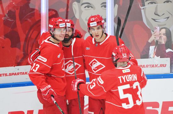 Хоккей. КХЛ. "Спартак" (Москва) - "Салават Юлаев" (Уфа)
