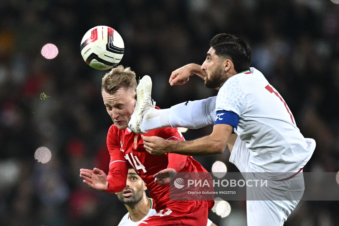 Футбол. Товарищеский матч. Россия - Иран