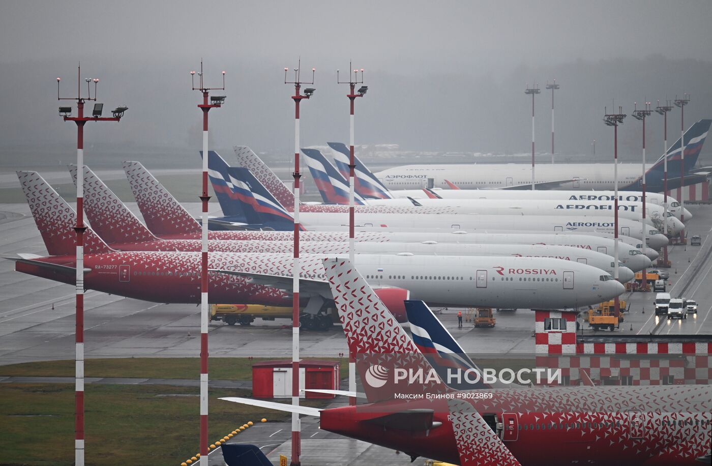 Аэропорт Шереметьево в Москве