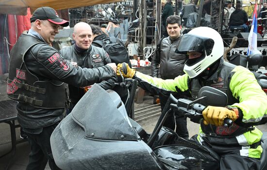 Закрытие сезона мотоклубом "Ночные Волки" 